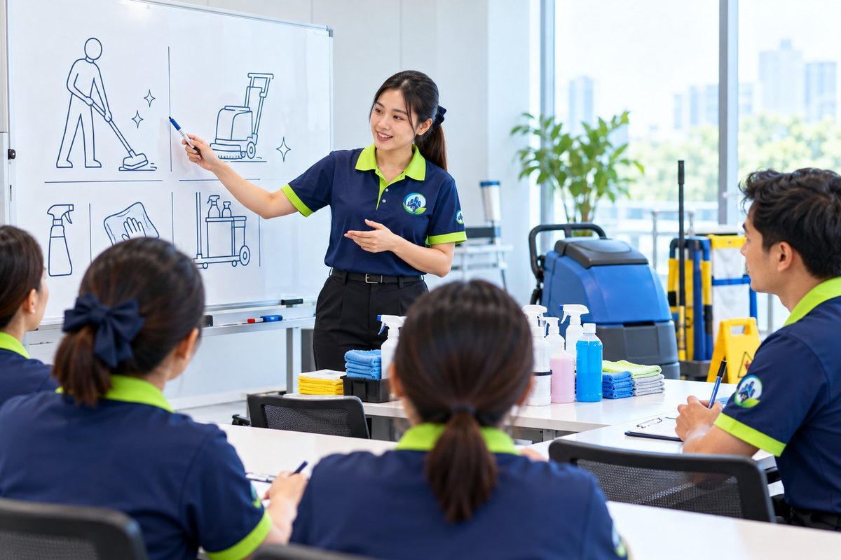 อบรมคอร์สผู้ประกอบการธุรกิจทำความสะอาด